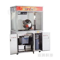Ketelmaïs in popcornmachine